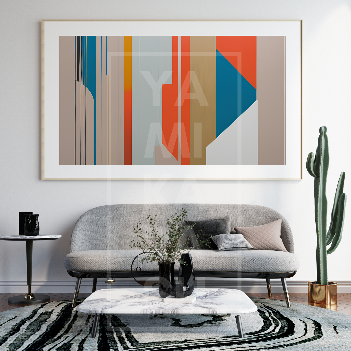 Abstract Geometry - Original Modern Minimalist Art