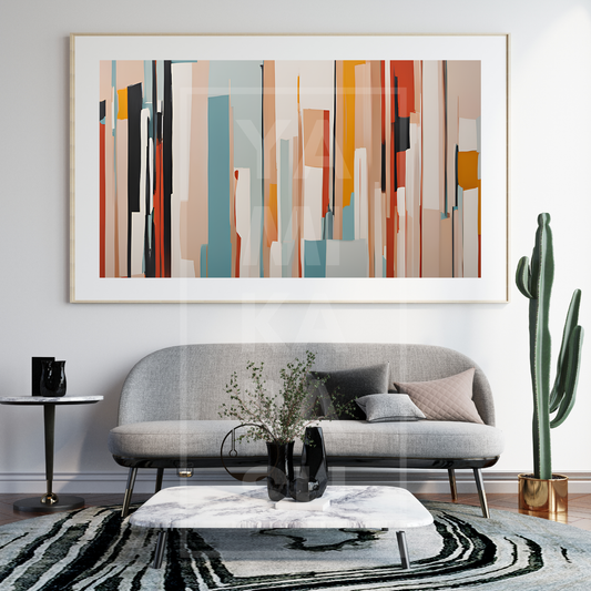 Modern Minimalist Abstract Wall Decor - Original Art