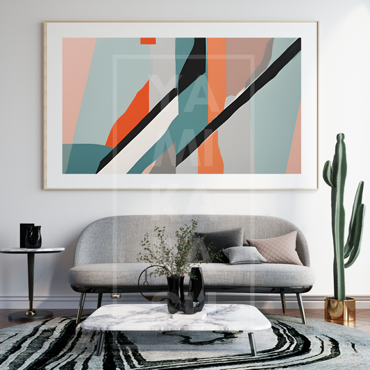 Modern Minimalist Abstract - Elegant Wall Art